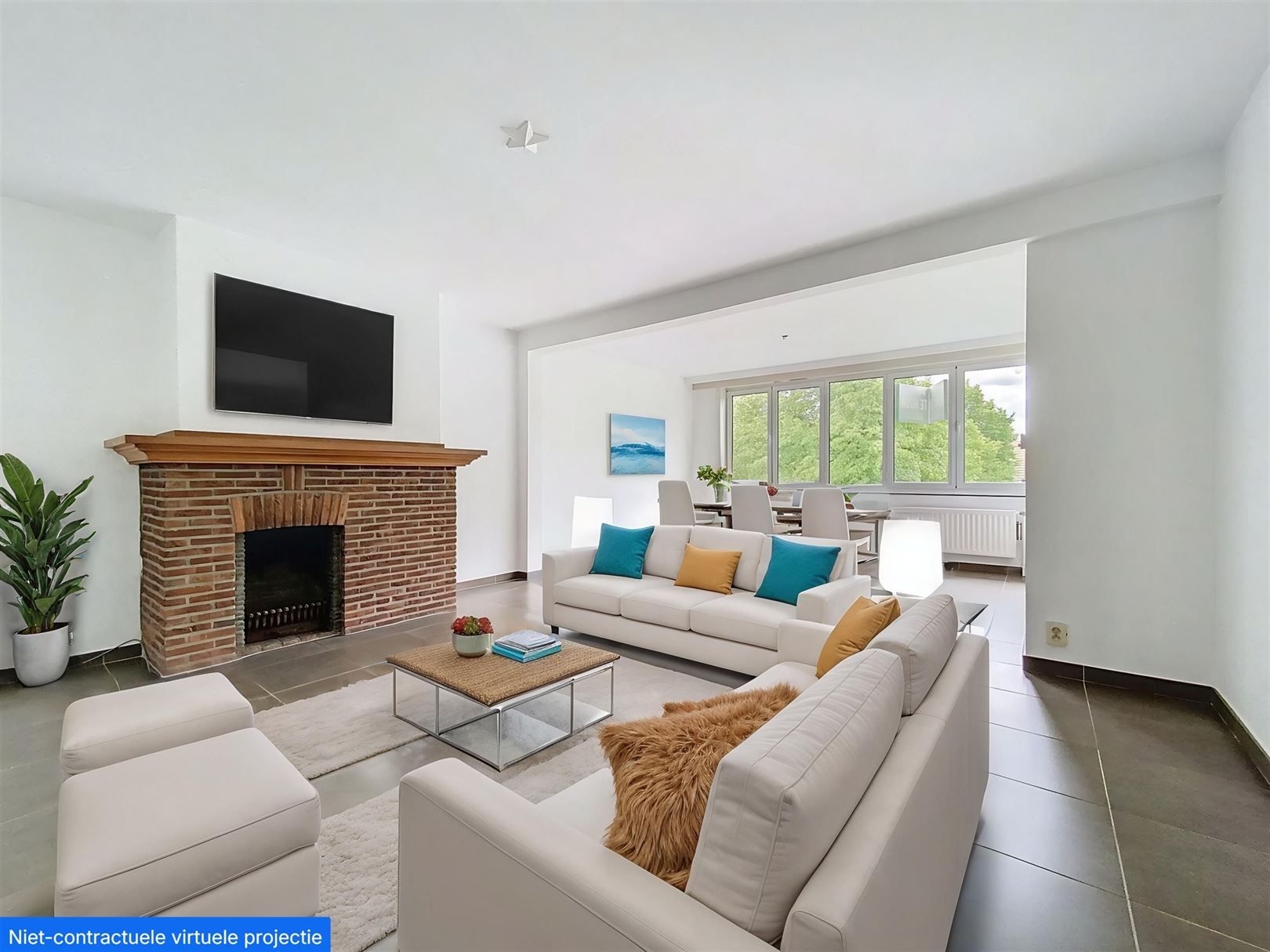 Instapklaar appartement met terras te Brasschaat  foto 2