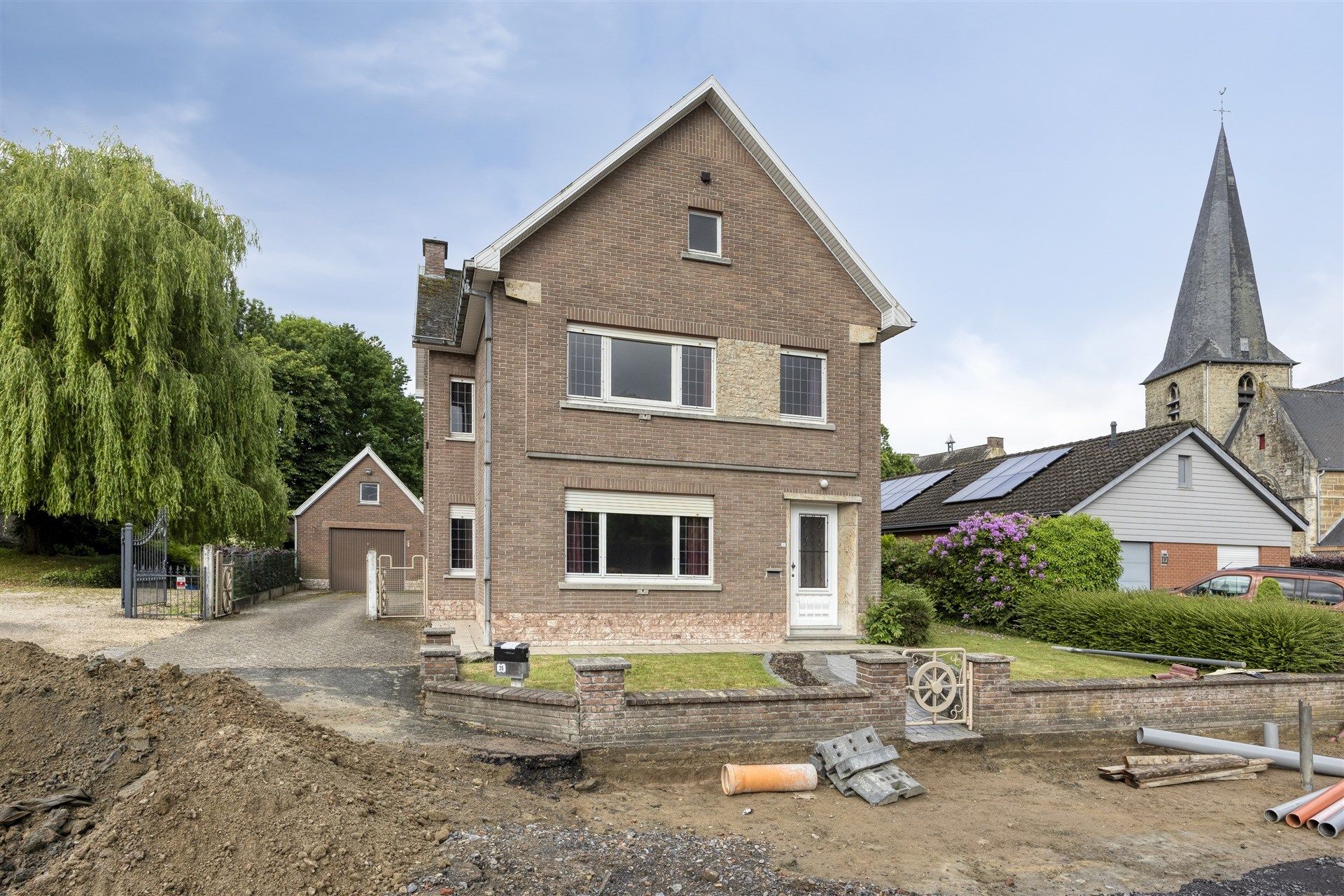 Ruime woning met grote tuin te Landskouter (Oosterzele) foto 22