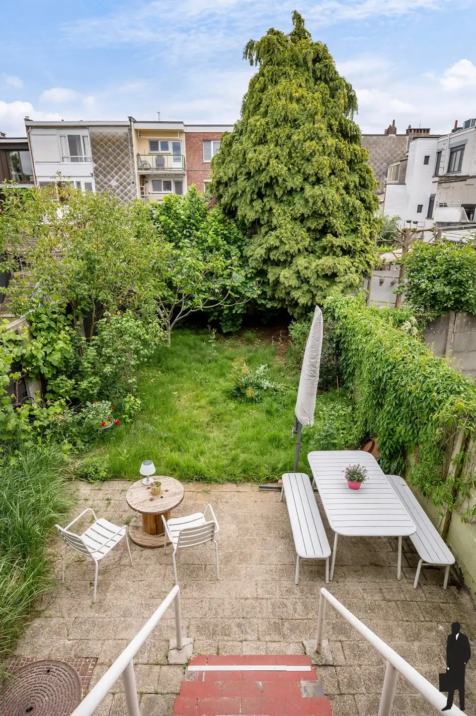 Charmant gelijkvloersappartement met grote tuin en garage foto 6
