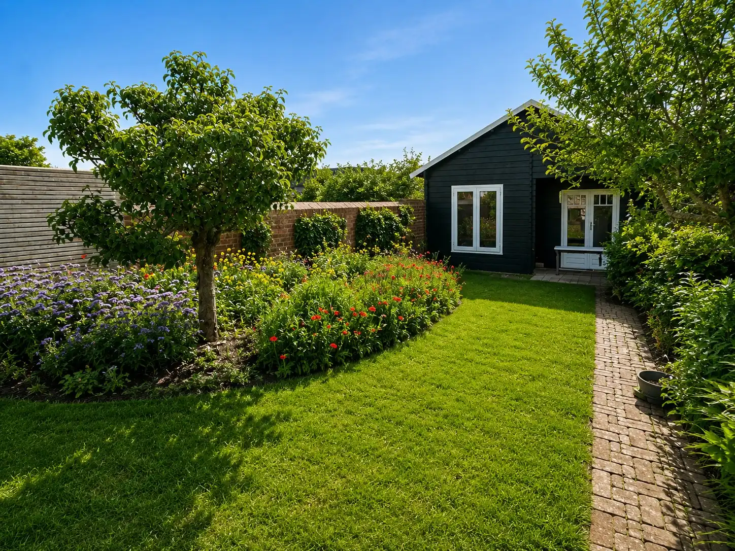 Stijlvol gelijkvloers appartement met private tuin nabij zee in De Haan. foto 17