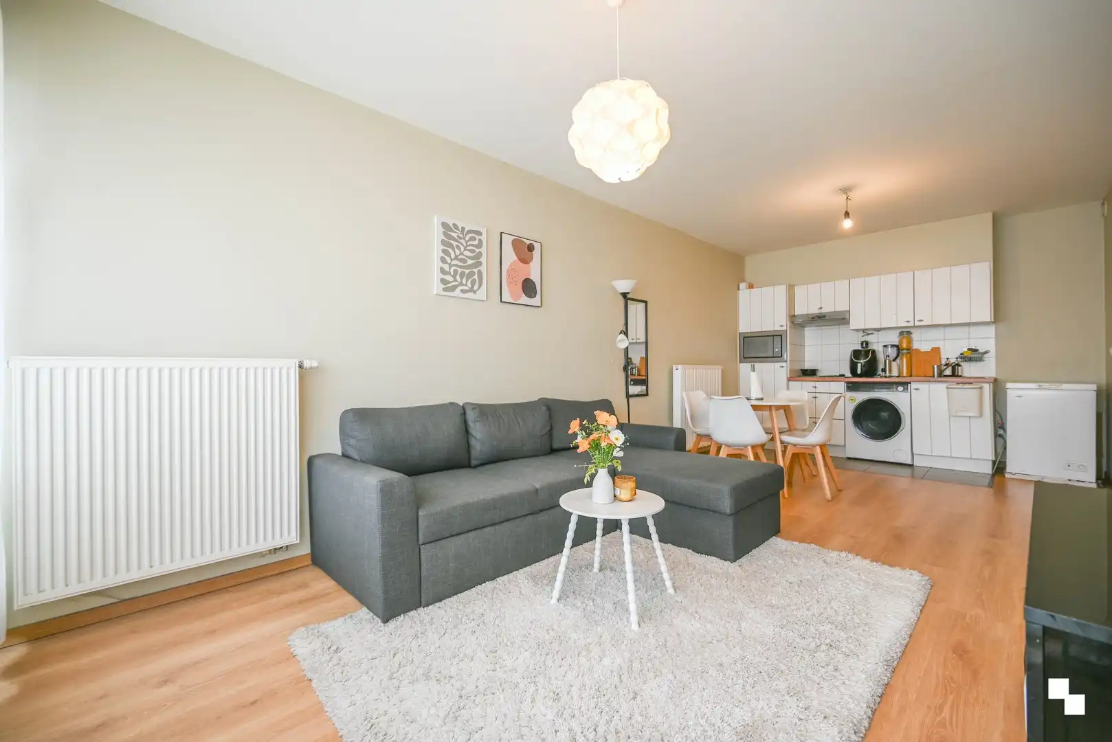 éénslaapkamerappartement in centrum Waregem foto 8