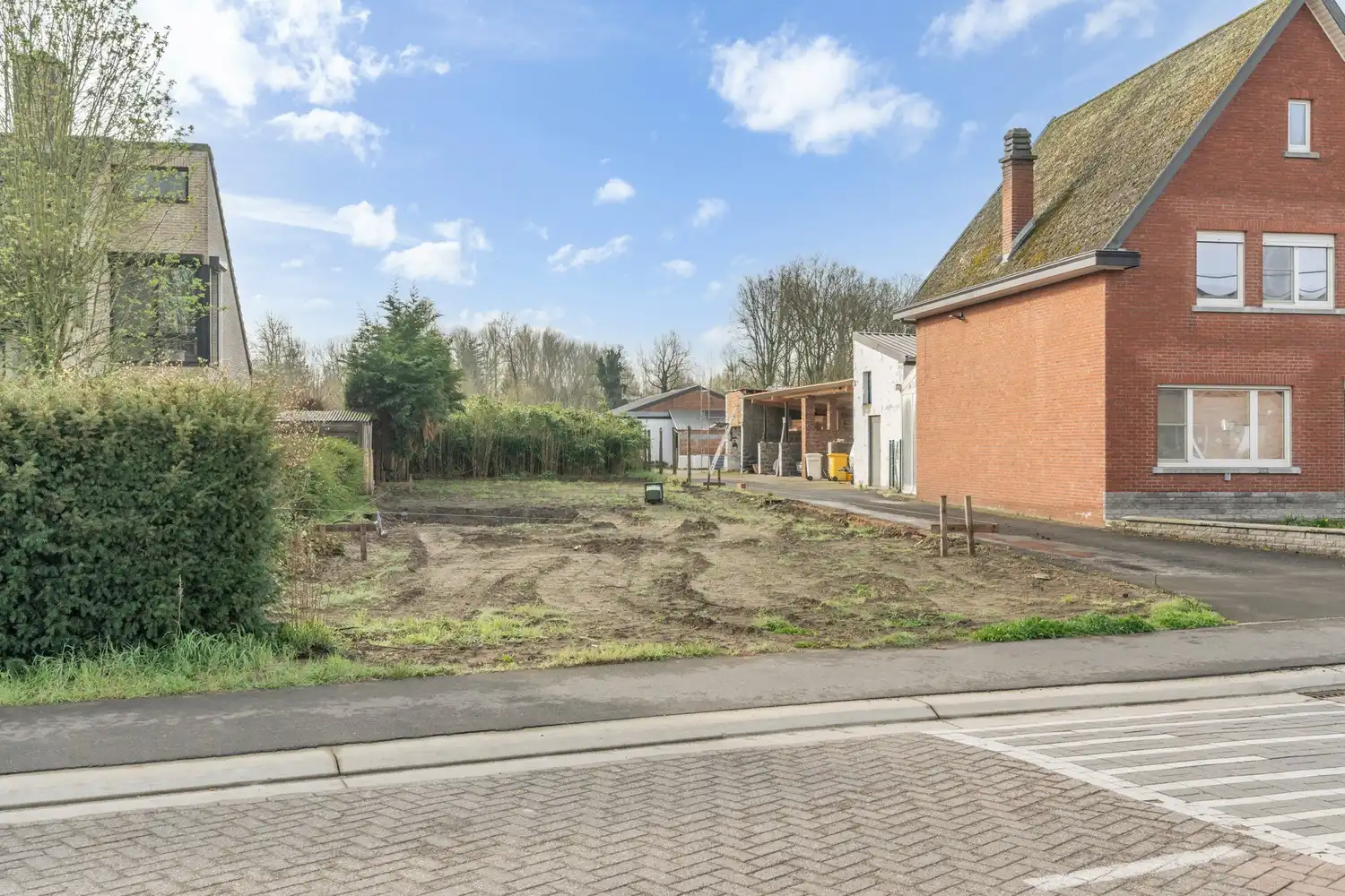 Rustig gelegen Z-gerichte bouwgrond van 17are 43ca voor een open bebouwing te Rotselaar. foto 3