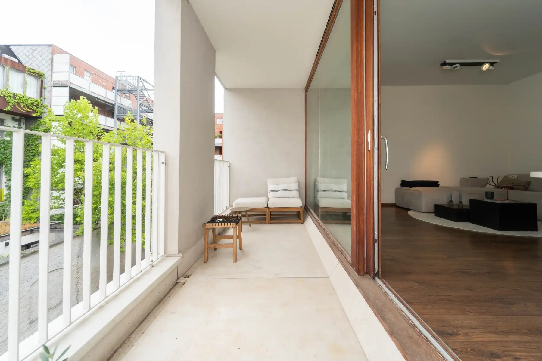 1-slaapkamerappartement met terras in centrum Gent foto 8