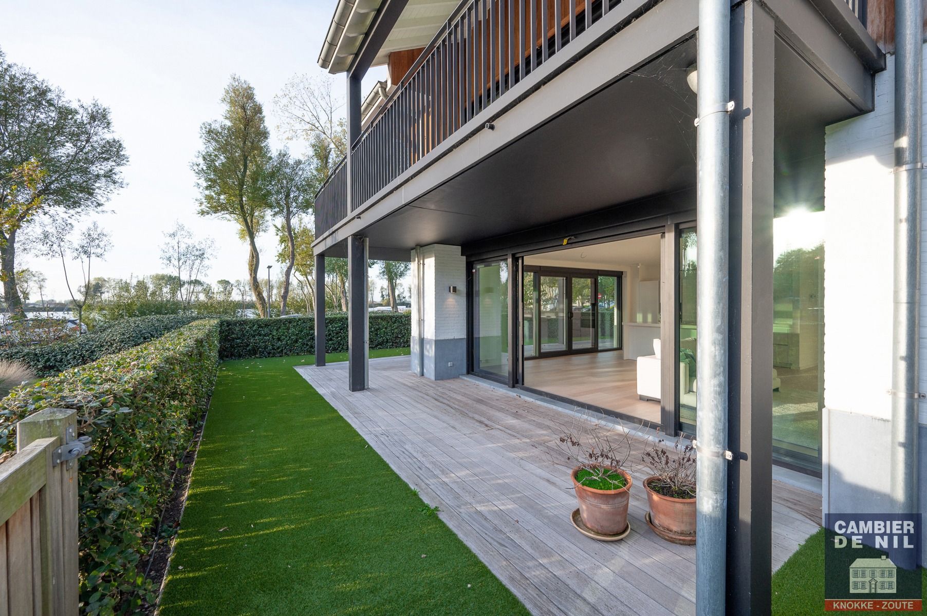 Ongemeubeld tuinappartement met zicht over de Lakeside Paradise foto 5