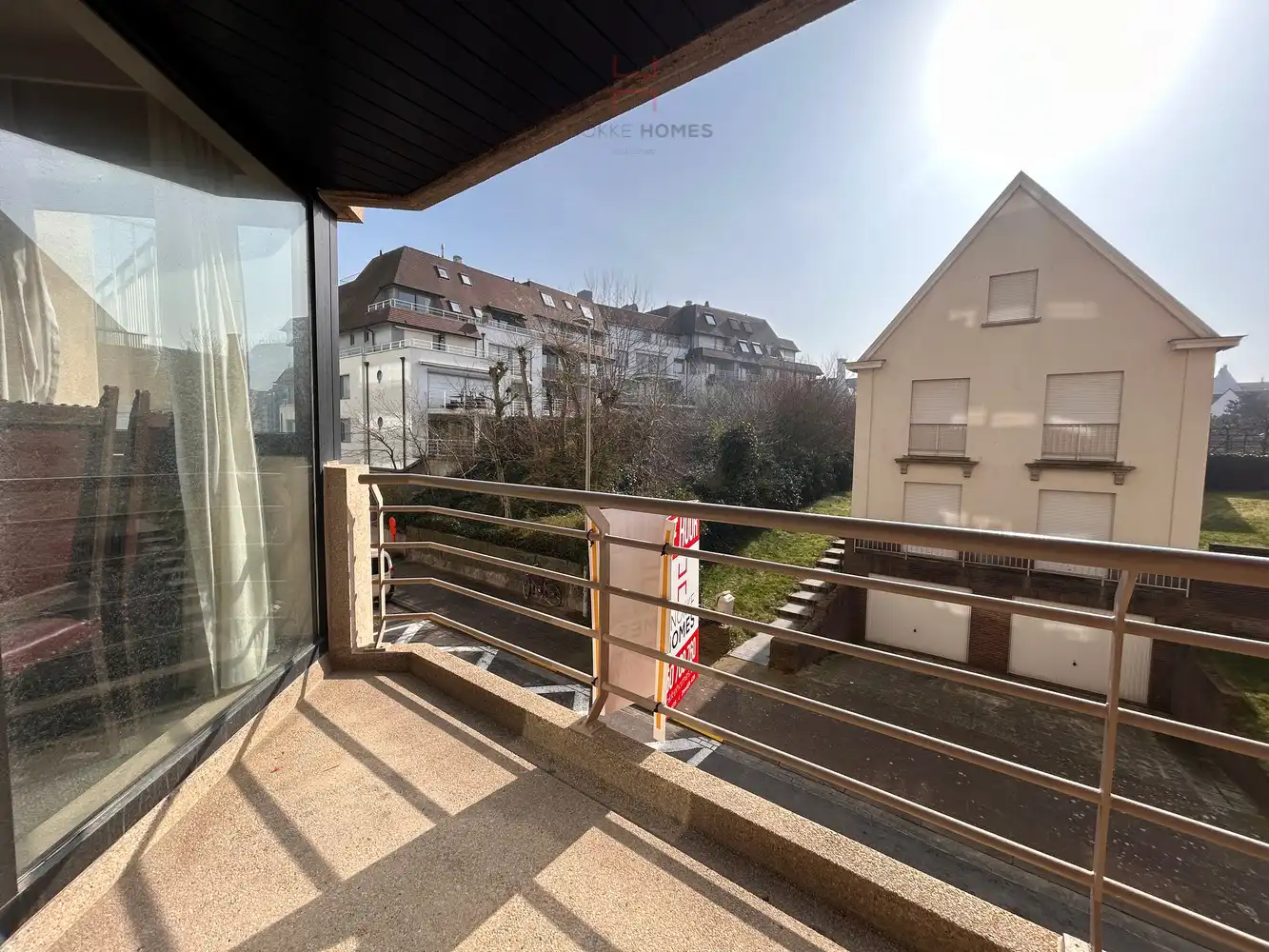 Zuidgericht appartement met zonnig terras te Duinbergen foto 13