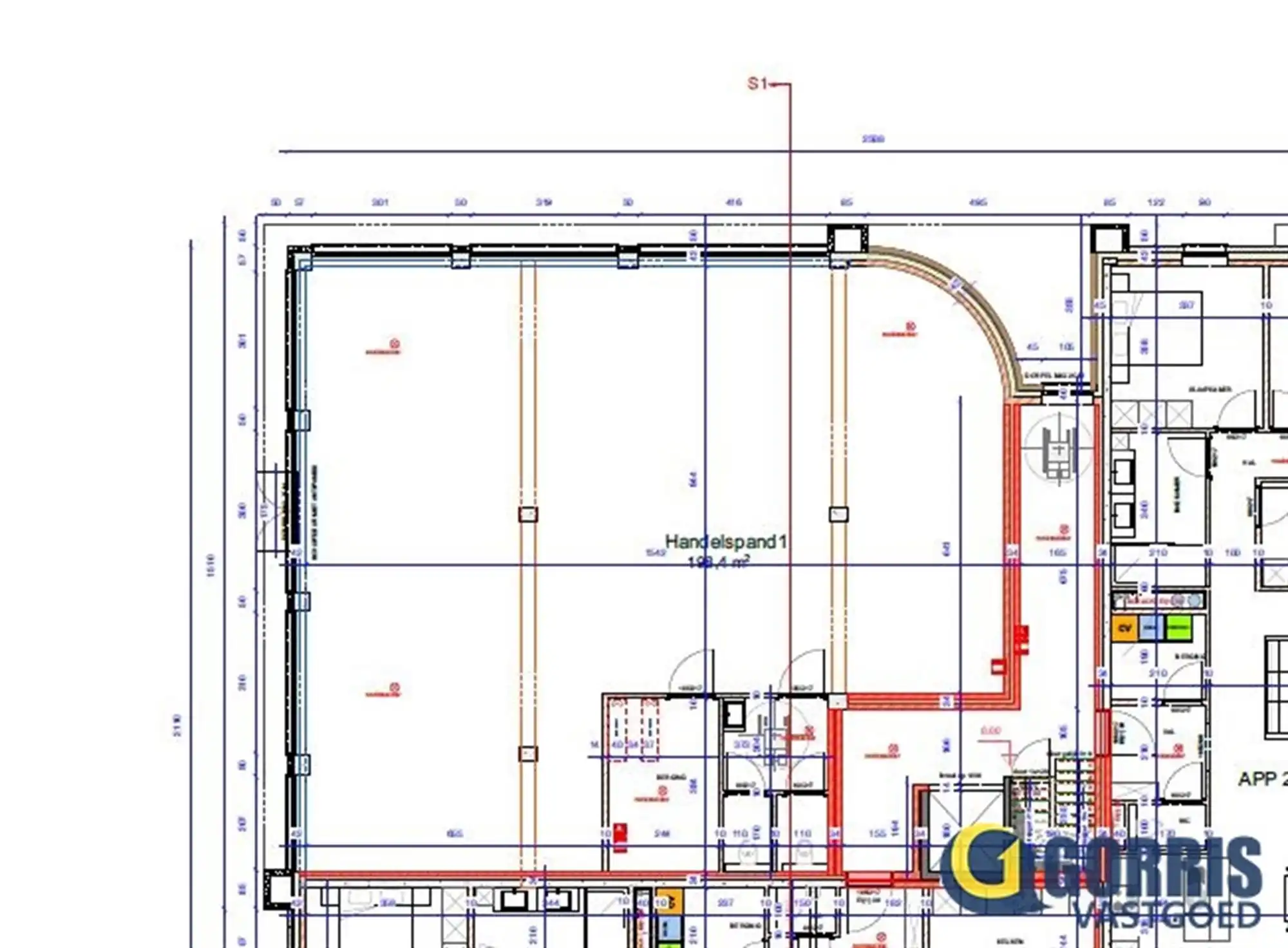 Ruime commerciële ruimte van 198 m² op toplocatie in Heist-op-den-Berg foto 4