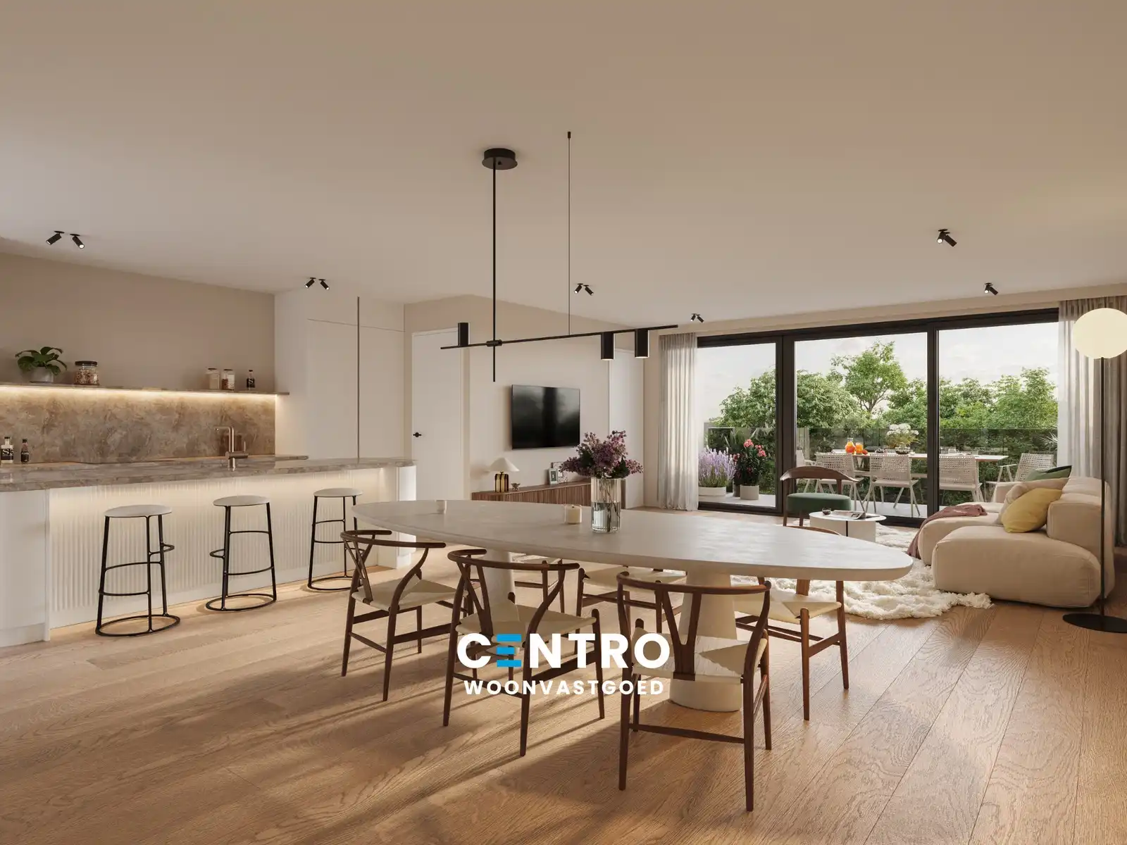 Res. 'de Witte Lelie': Ruim appartement met 2 slpks en ZUIDgericht terras! foto 4