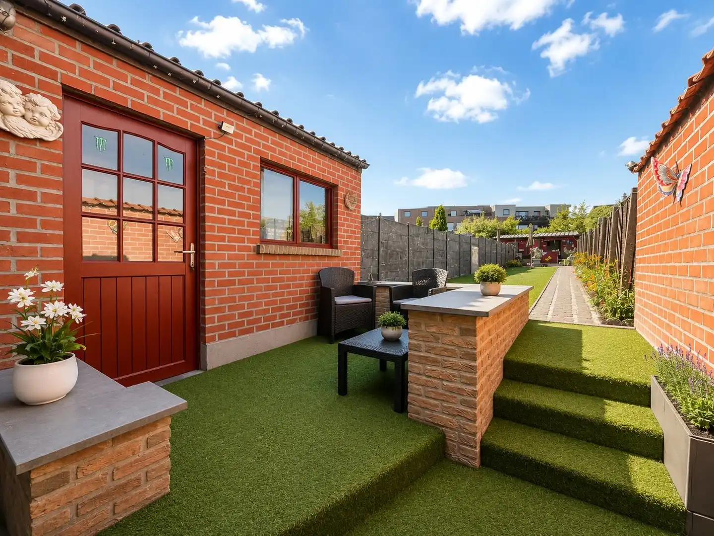 Moorslede – Halfopen gezinswoning met tuin en uitweg achteraan foto 15