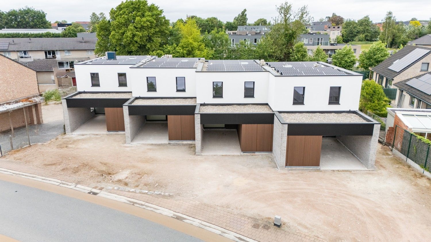 Nieuwbouwwoning te Meulebeke. foto {{pictureIndex}}