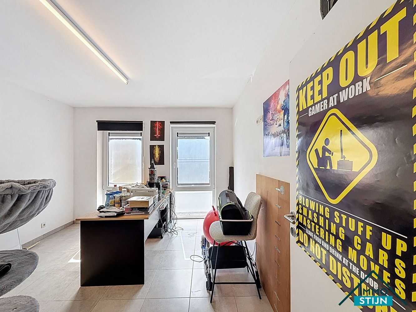 Gelijkvloers appartement met terras en tuin in centrum Zedelgem foto 9