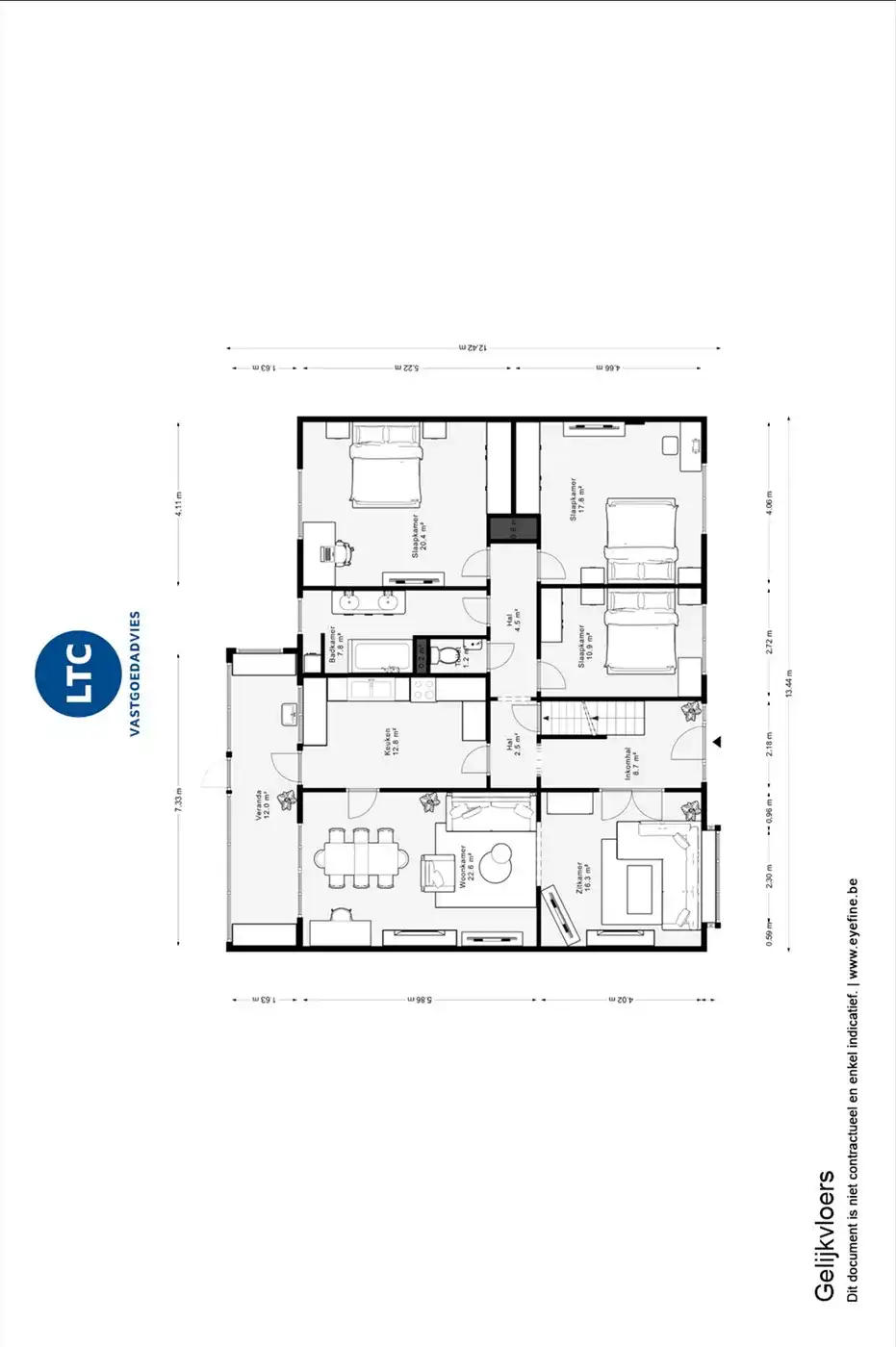 Goed gelegen, ruime gezinswoning met 7 slaapkamers in Neerwinden foto 29