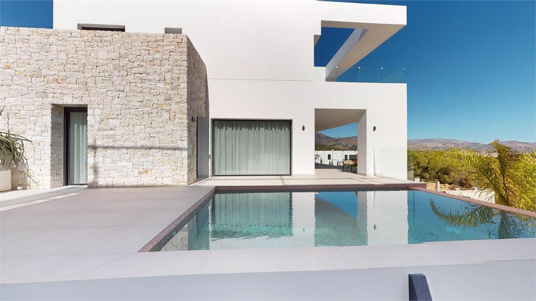 Nieuwbouw luxe villa's in Polop met prachtig uitzicht foto 2