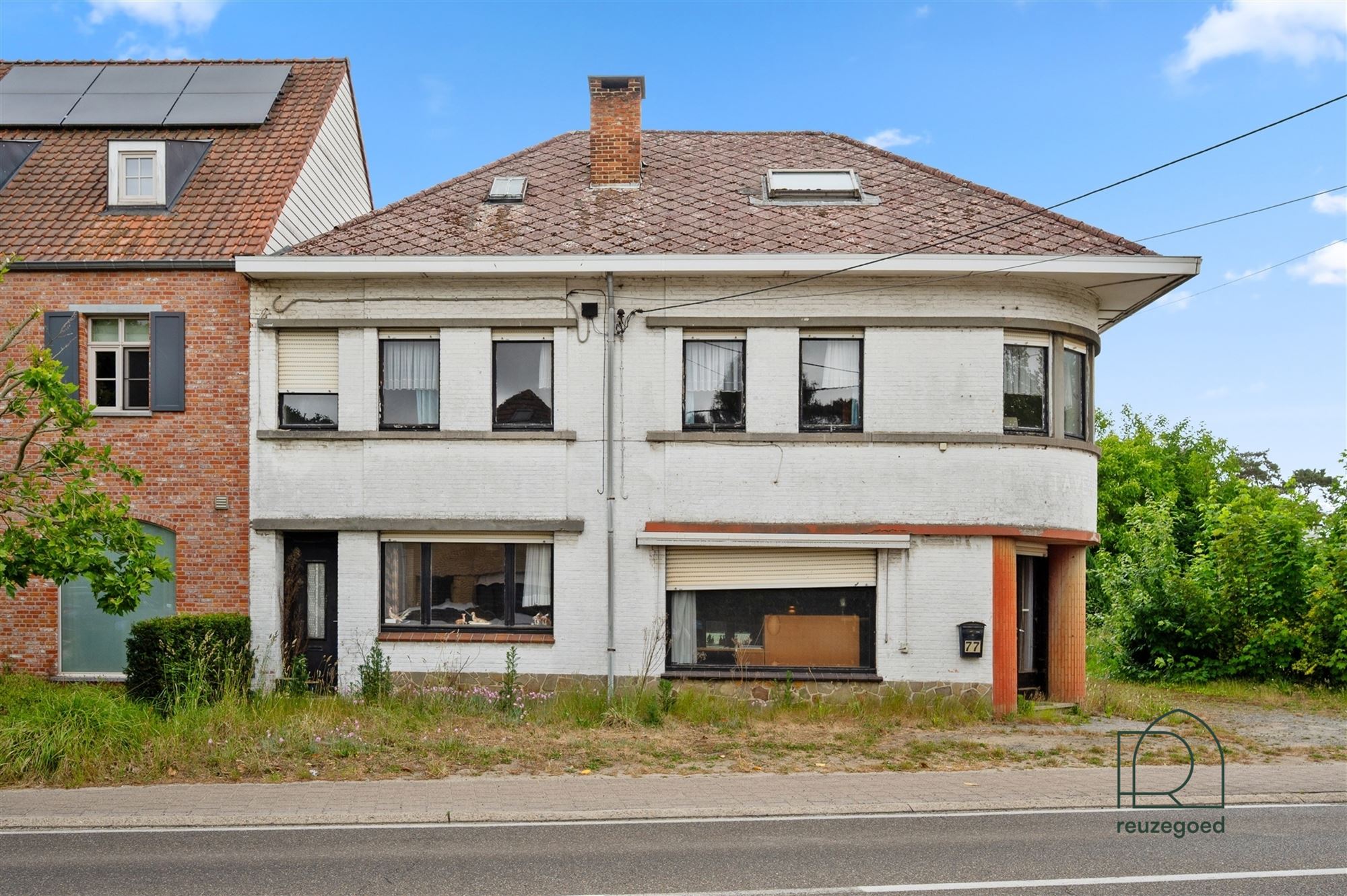 Te renoveren huis (tweewoonst)  met mogelijkheid tot 2 bouwgronden foto 34