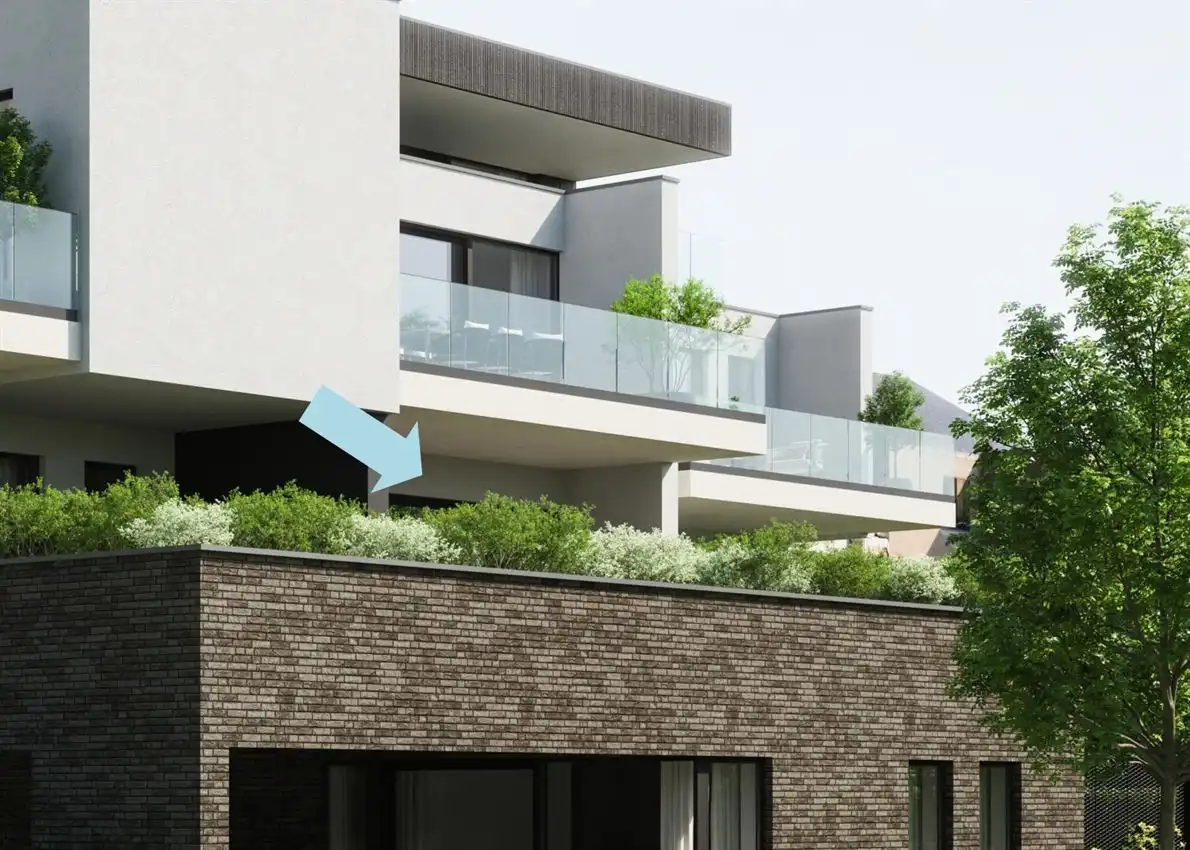 Ruim appartement met overdekt terras en 2 slk. foto 3