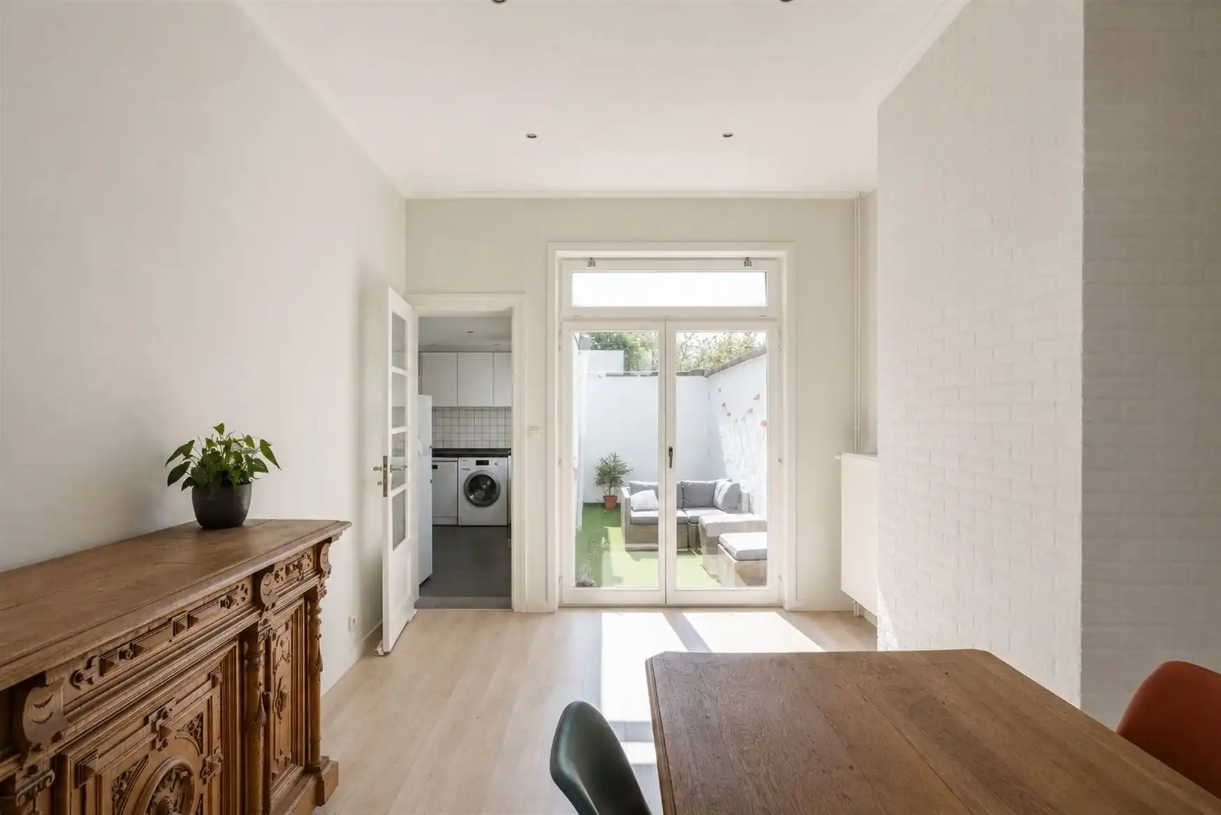 Karakterwoning met hoge plafonds op topligging in Gent foto 3