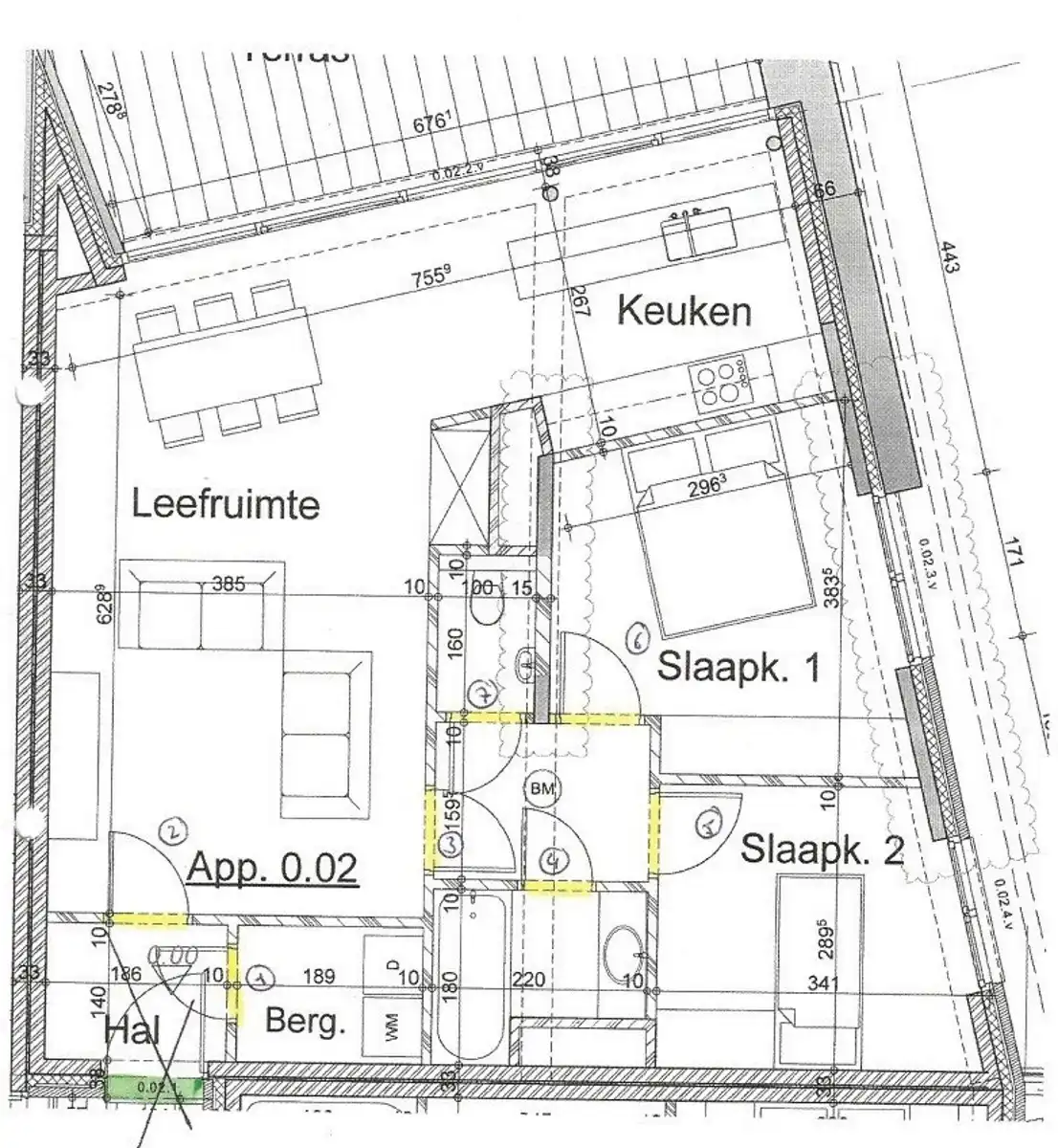 Grote glaspartij naar tuin/terras + recent esthetisch gebouw foto 19