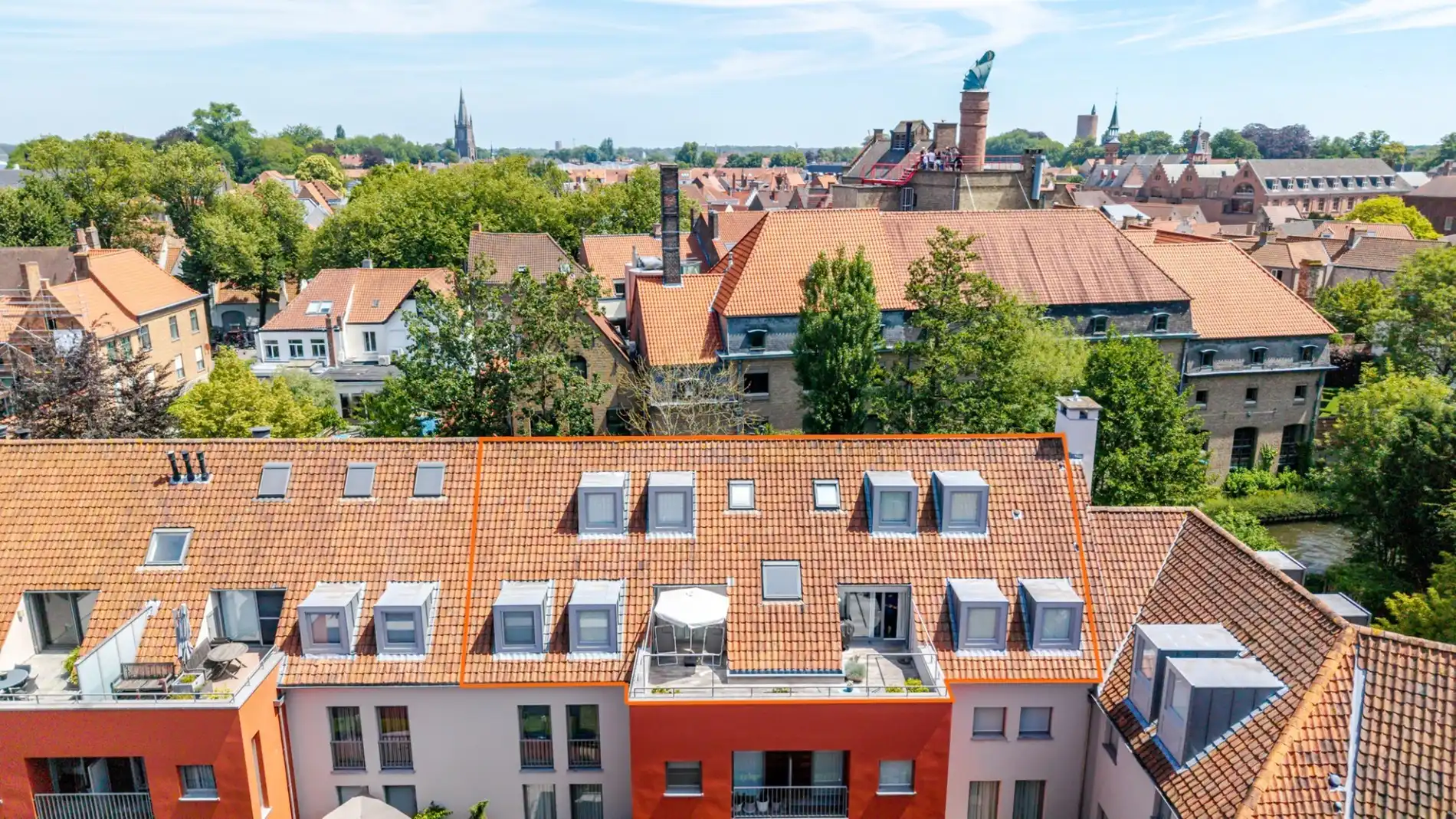 Exclusief dakappartement aan de Brugse reien foto 26