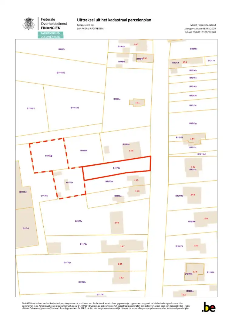 BOUWGROND VAN 5A 32CA VOOR HALFOPEN BEBOUWING TE REKEM !  foto 9