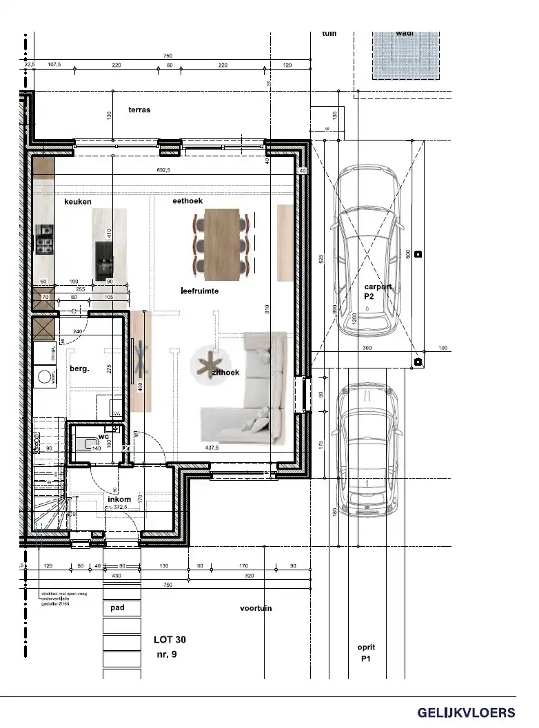 Nieuwbouwwoning met 3 slaapkamers te koop in Langemark-Poelkapelle foto 4