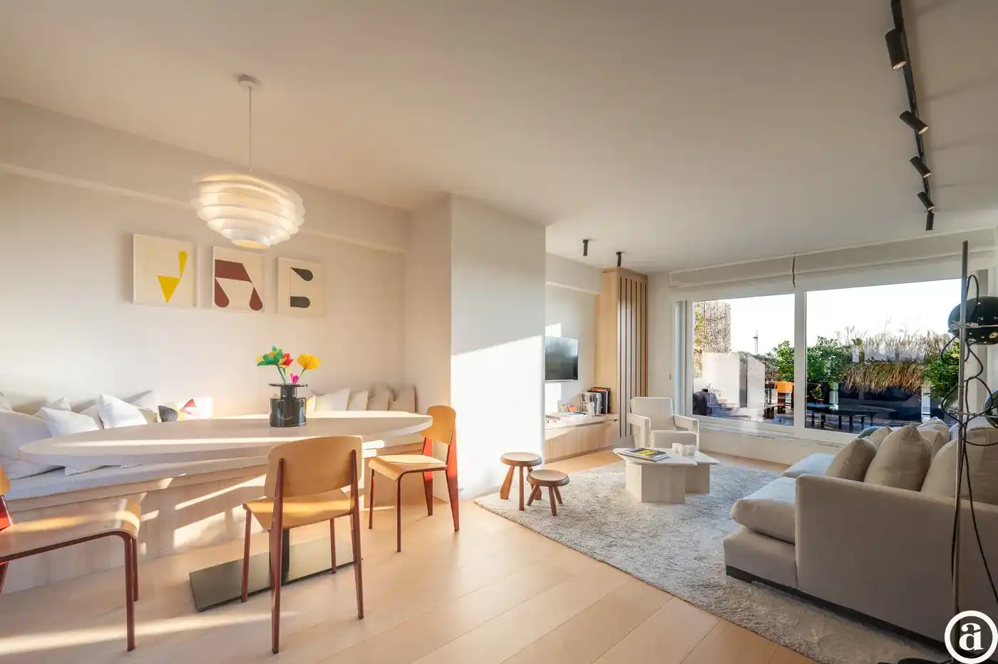 Luxueus appartement in het centrum van Knokke met uitzonderlijk ruim terras. foto 6