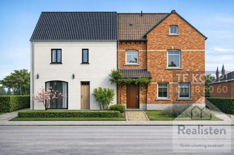 Centraal gelegen #bouwgrond + nieuwbouw te #Kuringen foto {{pictureIndex}}