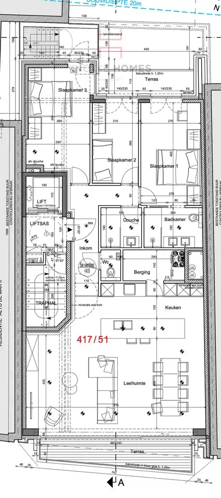 Uitzonderlijk nieuwbouw appartement bij de zeilclub RBSC in Duinbergen foto 6