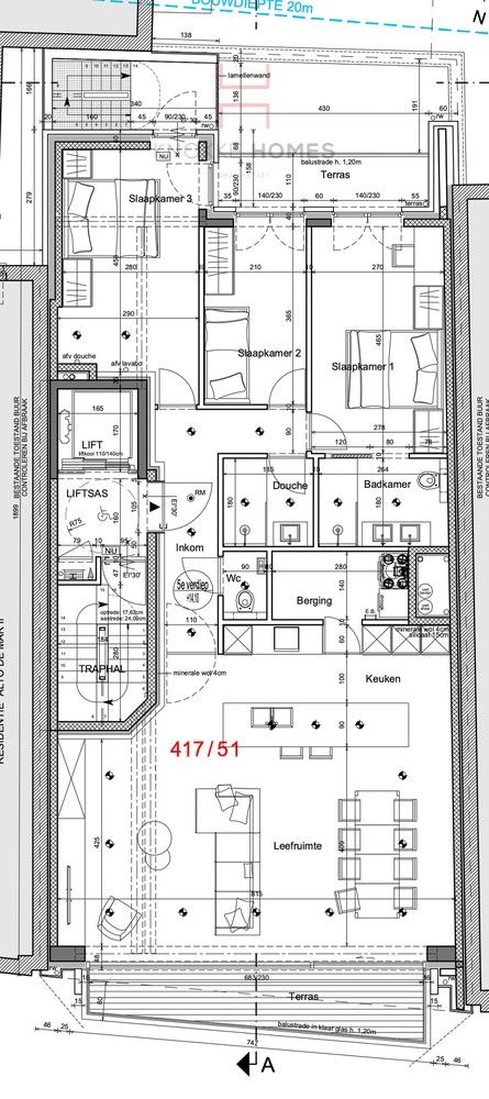 Uitzonderlijk nieuwbouw appartement bij de zeilclub RBSC in Duinbergen foto 6