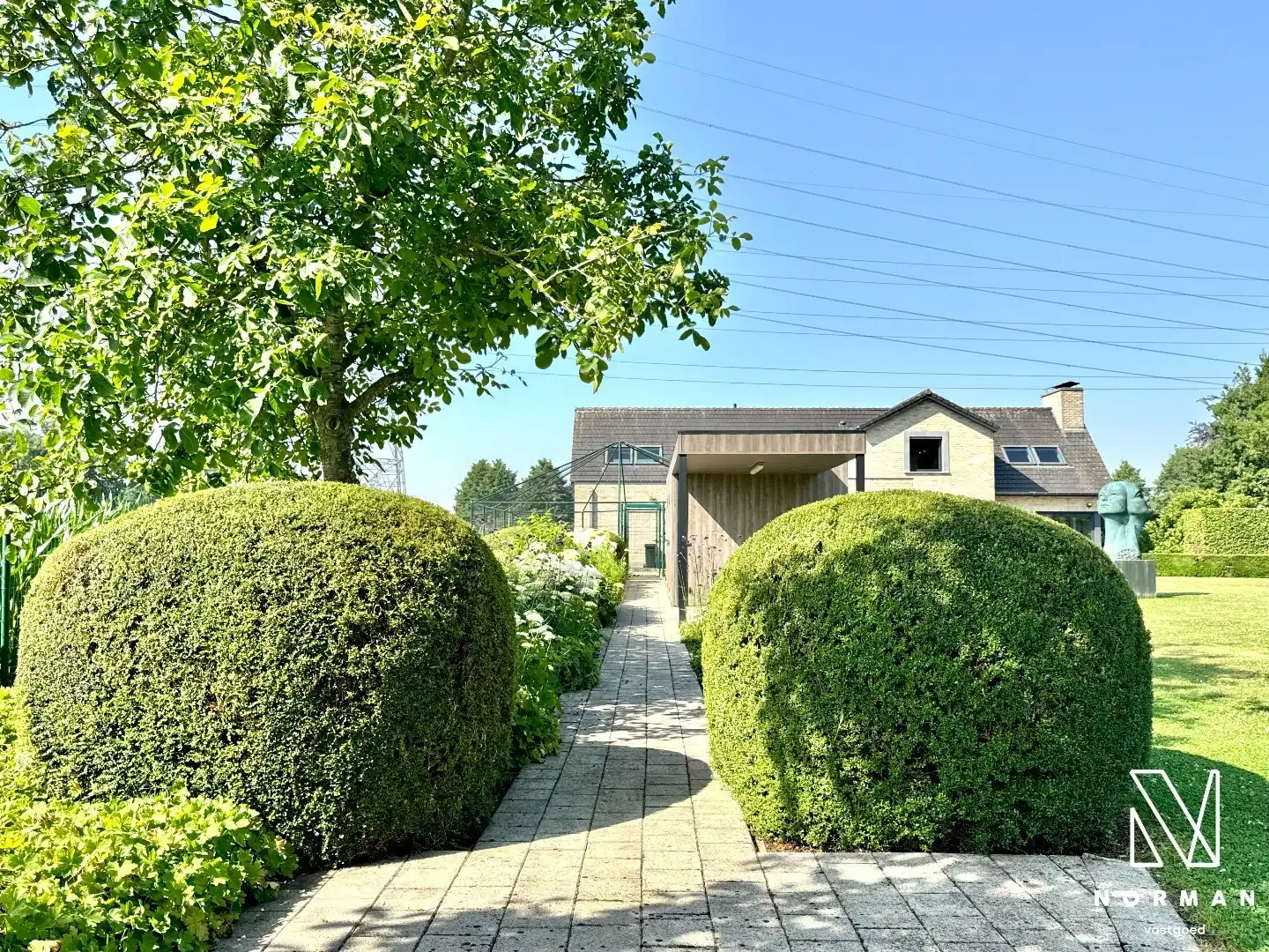 Prachtig domein met volledig instapklare villa, grote tuin en weide in Hulste foto 42