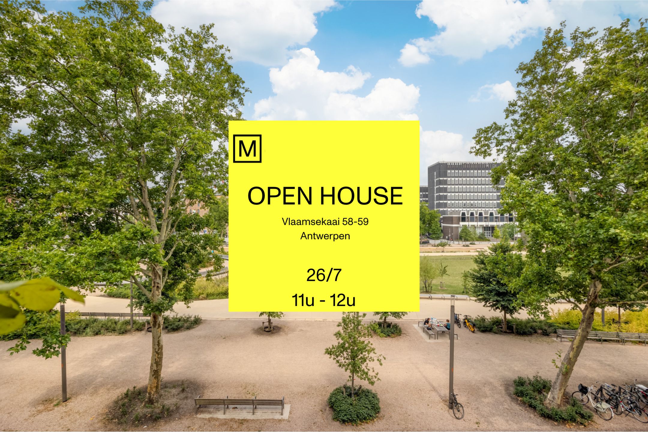 OPEN HOUSE 26/07 - Duplex appartement aan het Zuidpark foto {{pictureIndex}}