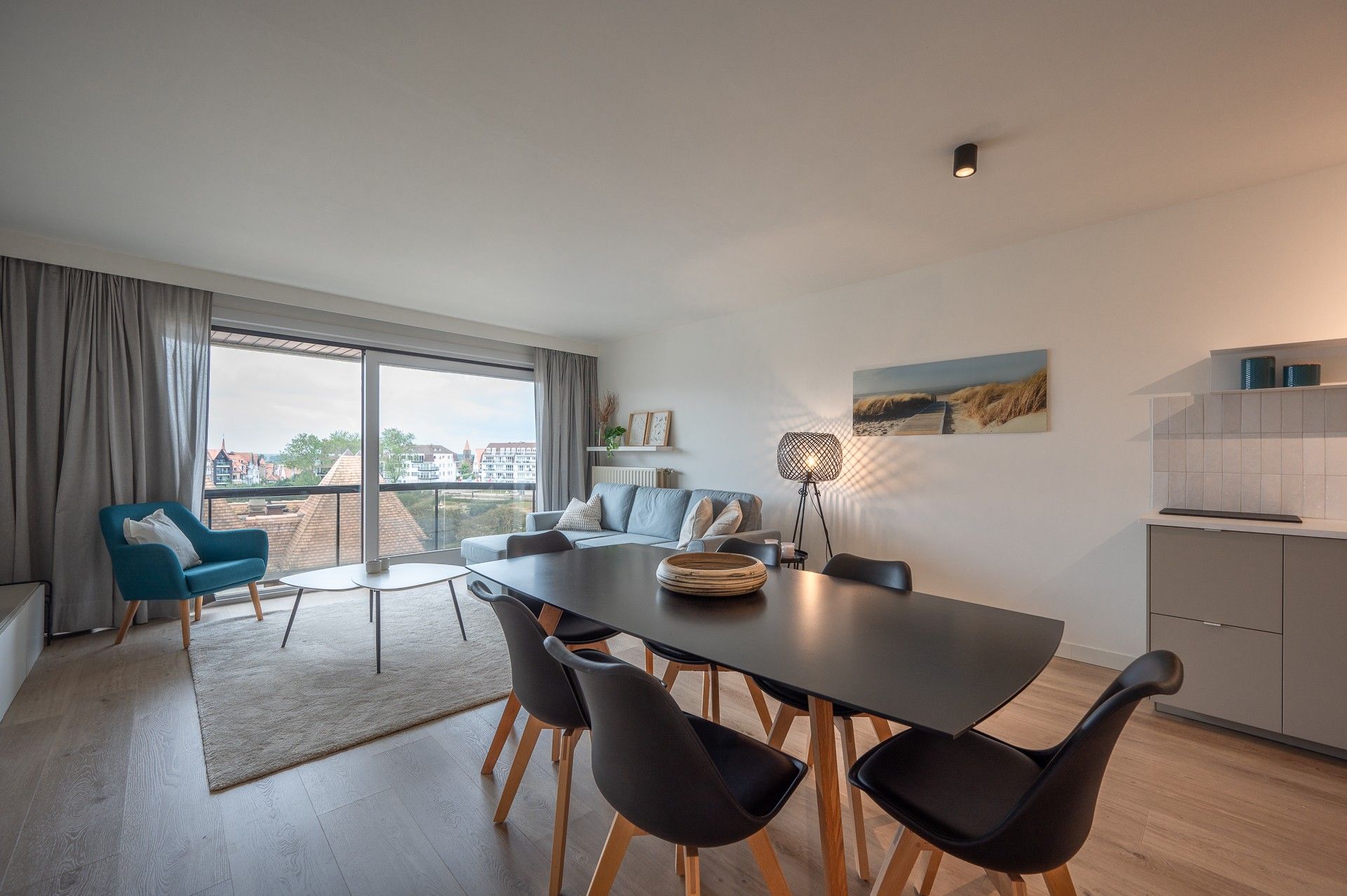 Gemeubeld: zonnig appartement met open zicht! foto 4