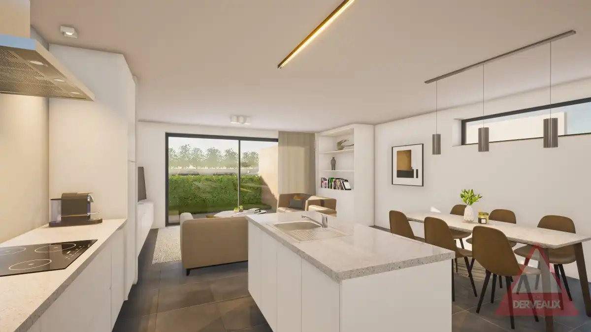 Zonnebeke – Instapklaar gelijkvloersappartement nabij het Kasteelpark foto 3