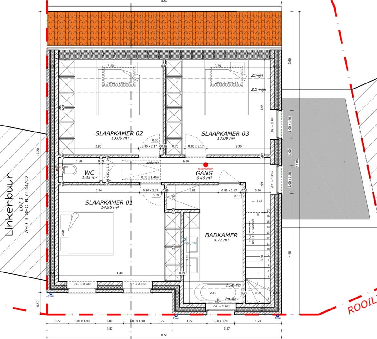 Nieuwbouwwoning met 3 slaapkamers te Sint-Eloois-Winkel foto 4