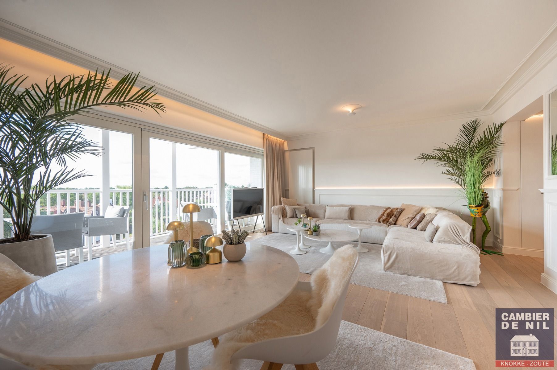 Prachtig gemeubeld appartement in standingvolle residentie met open zicht foto 11