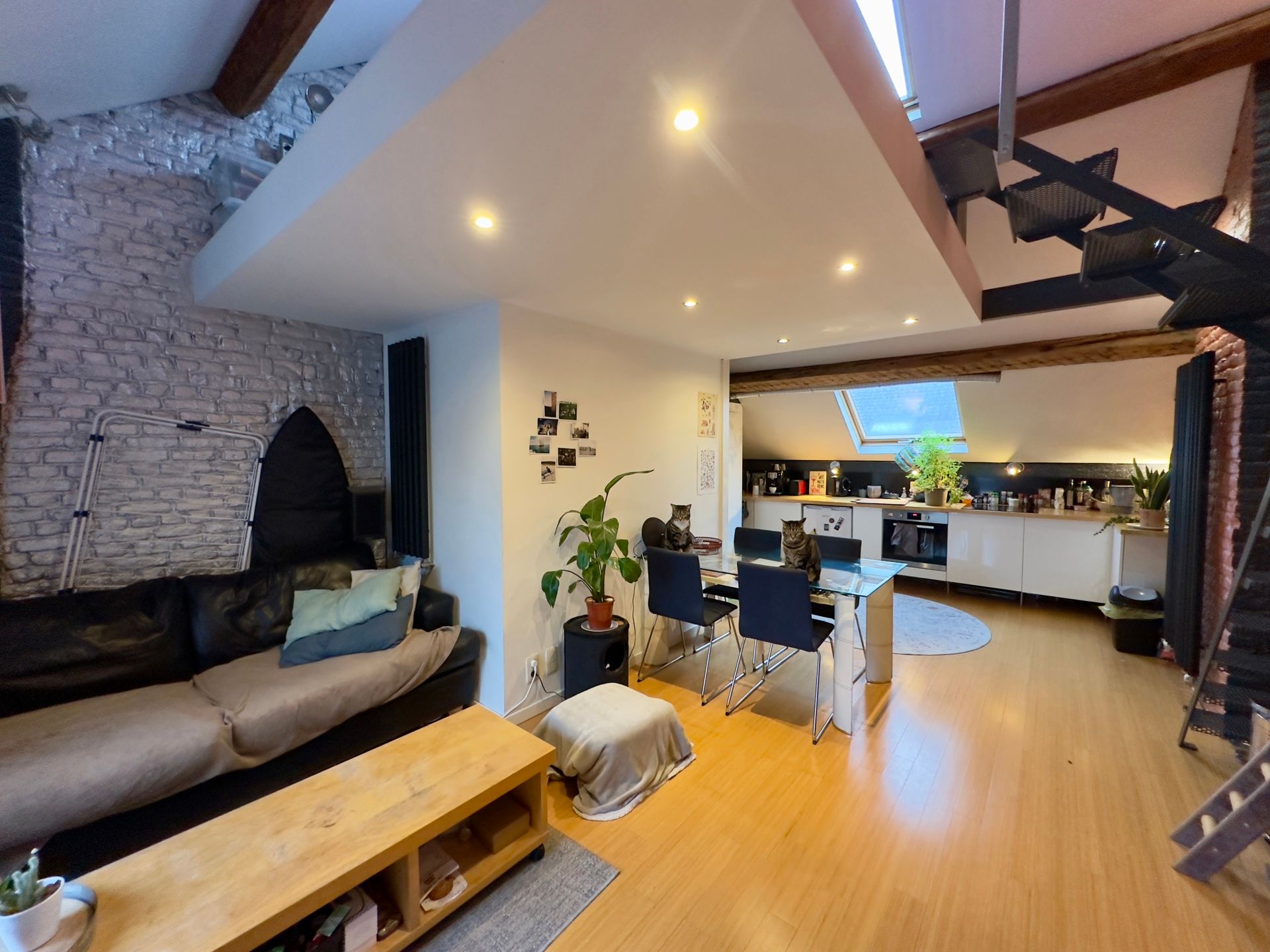 Gemeubileerde studio met slaapgedeelte ideaal gelegen! foto {{pictureIndex}}