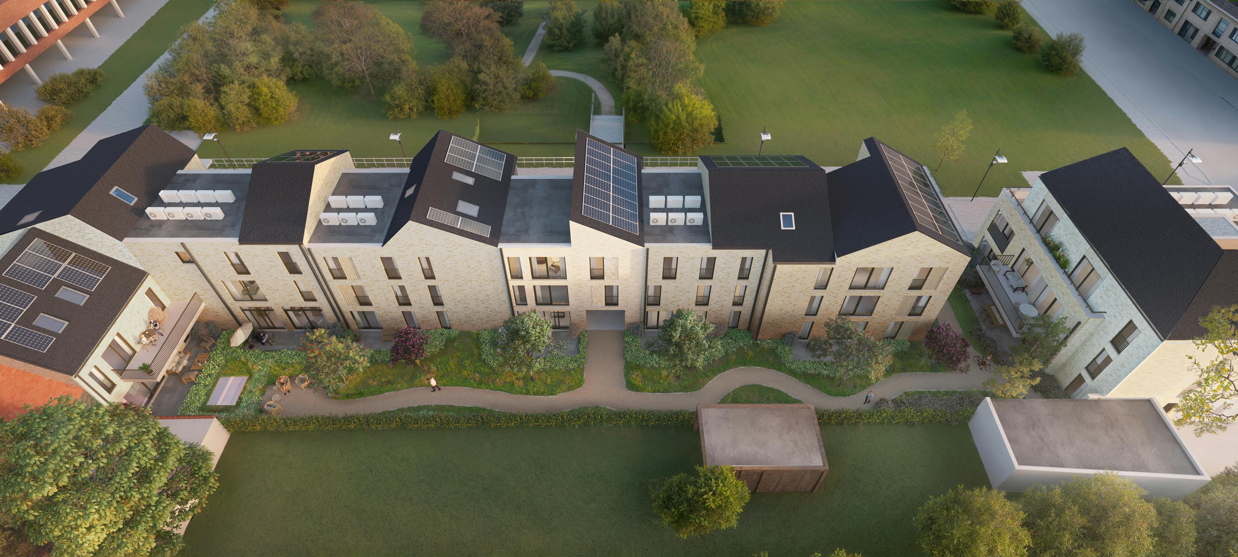 Nieuwbouw 2 slaapkamer appartement te centrum Zedelgem foto 6