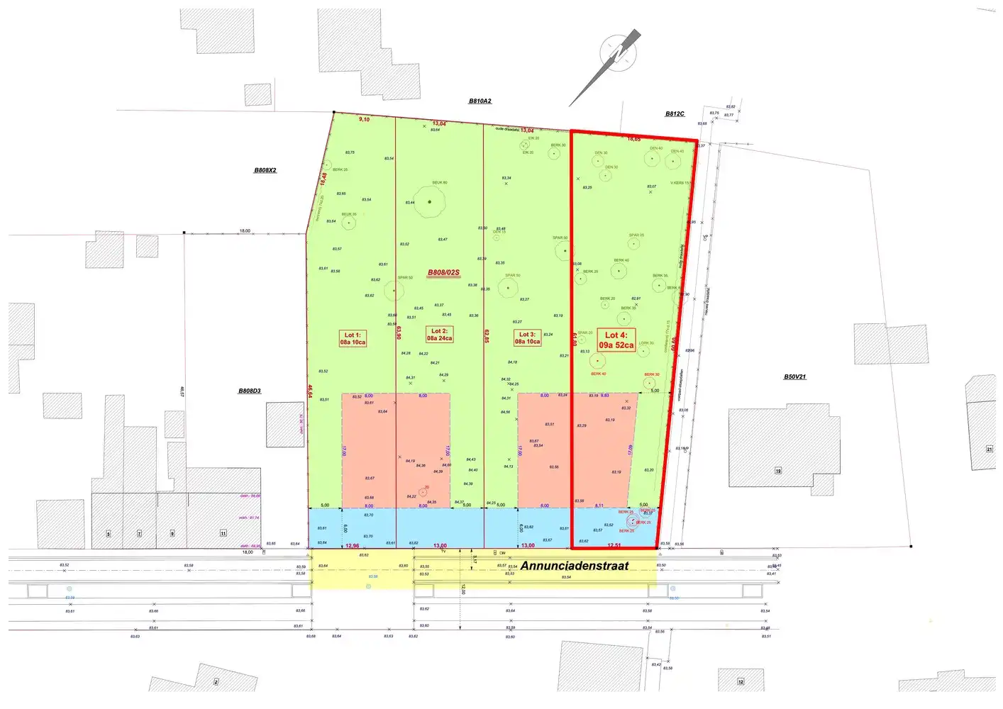 Grond te koop Annunciadenstraat 15 - 3600 Genk