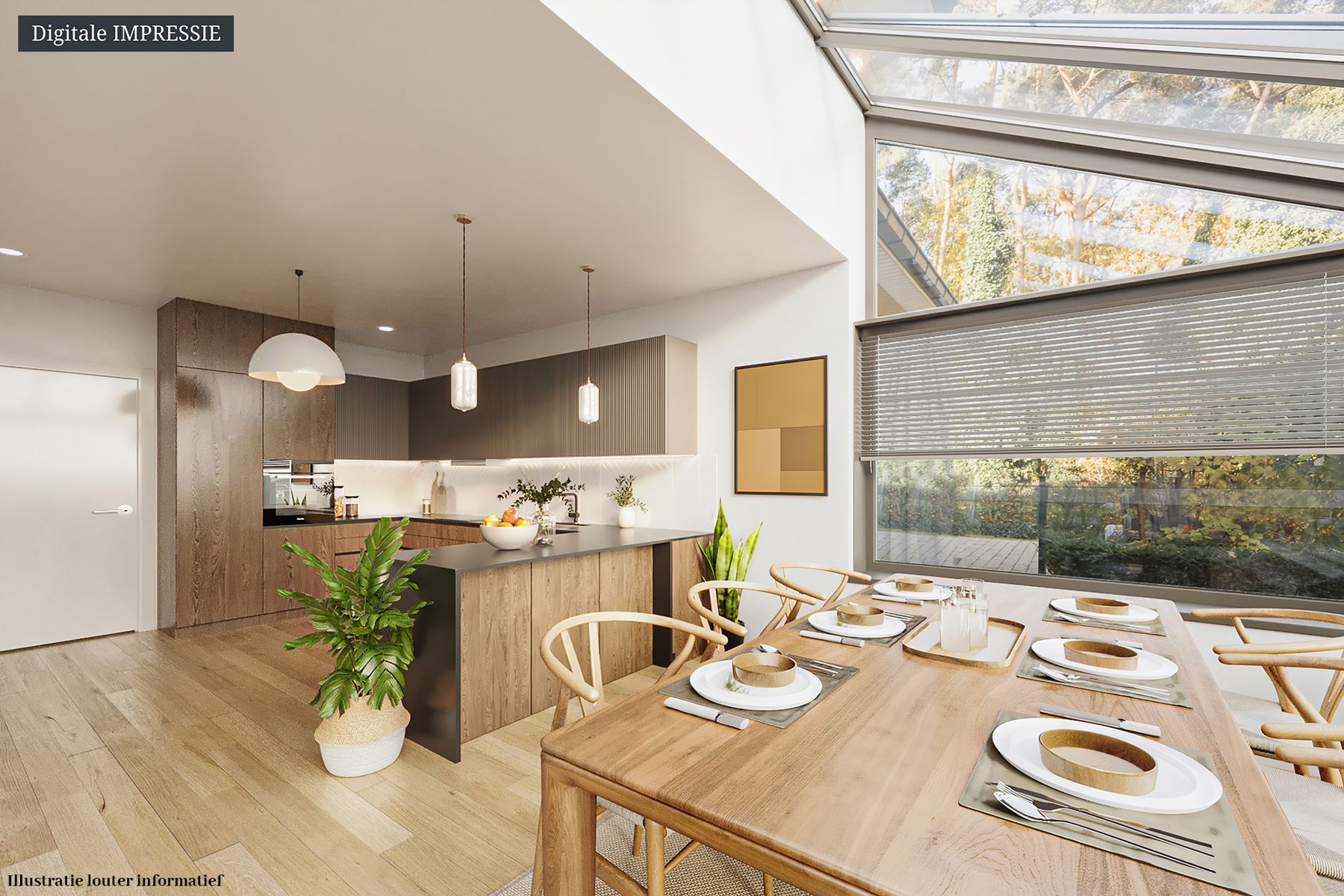 Ruime, energiezuinige villa met panoramisch zicht op groen foto 14