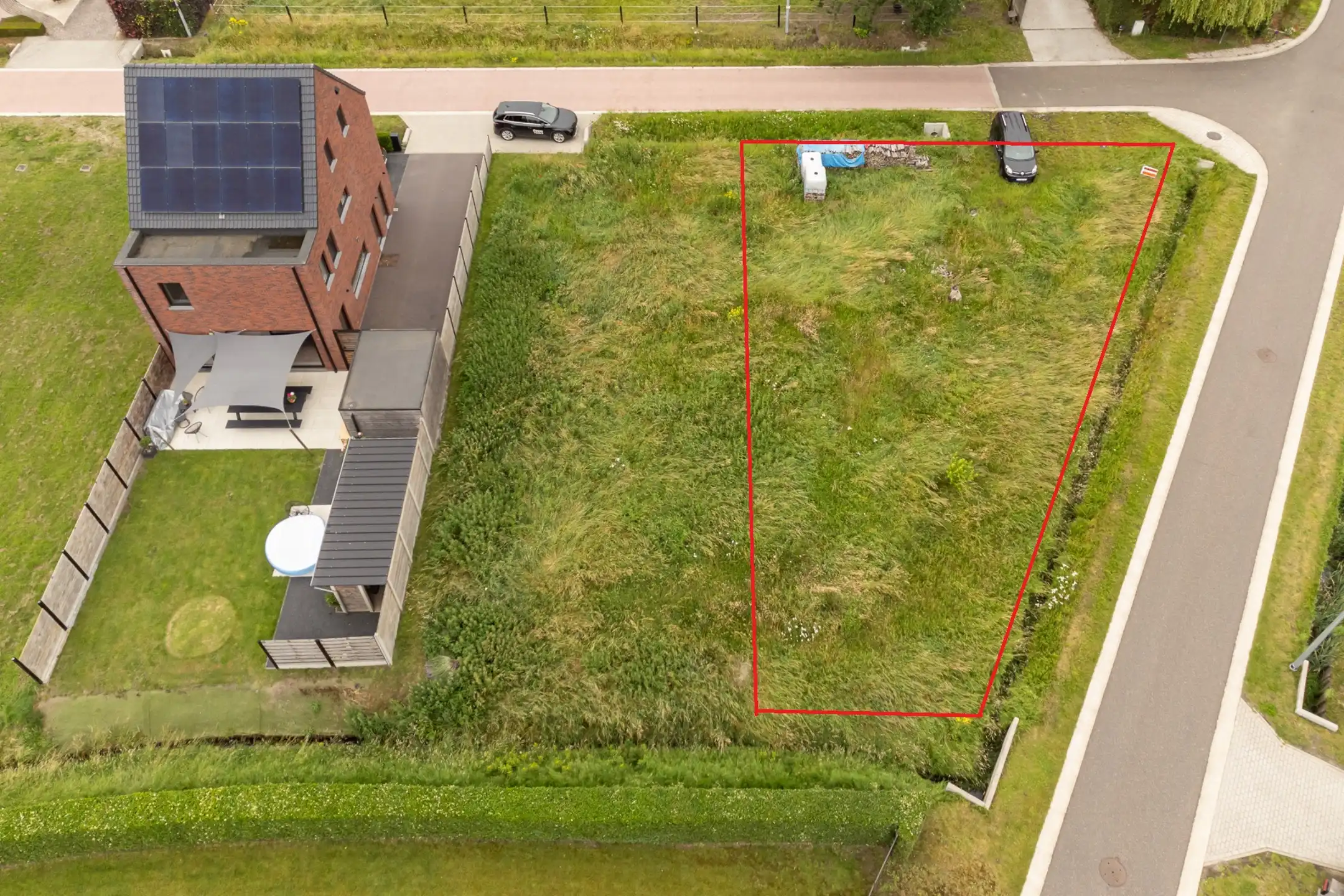 Mooie bouwgrond van 470m² geschikt voor HOB te Schoonbroek foto 4