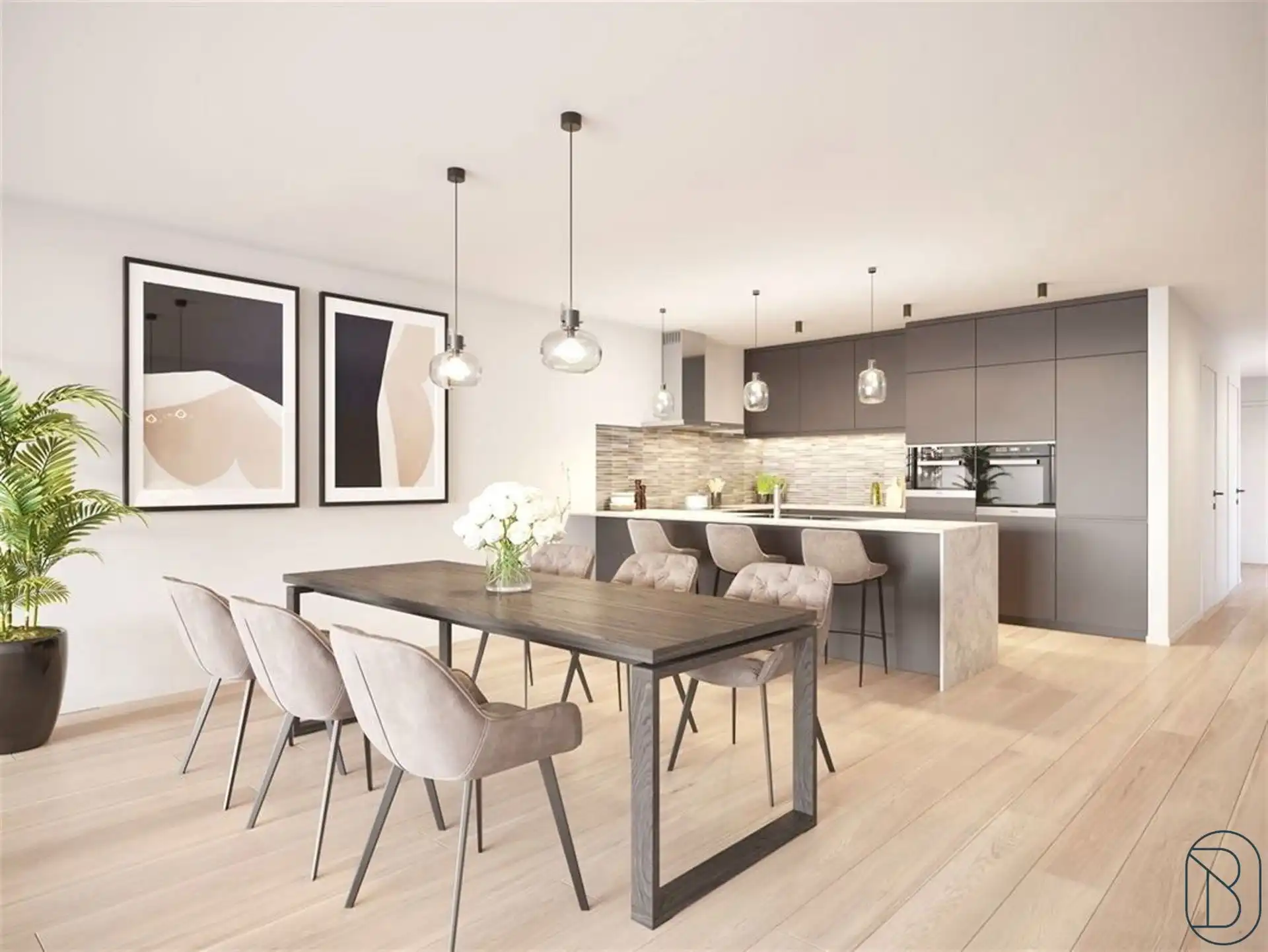 Luxe-app. met zuidgerichte terrassen, pal in het centrum! foto 9