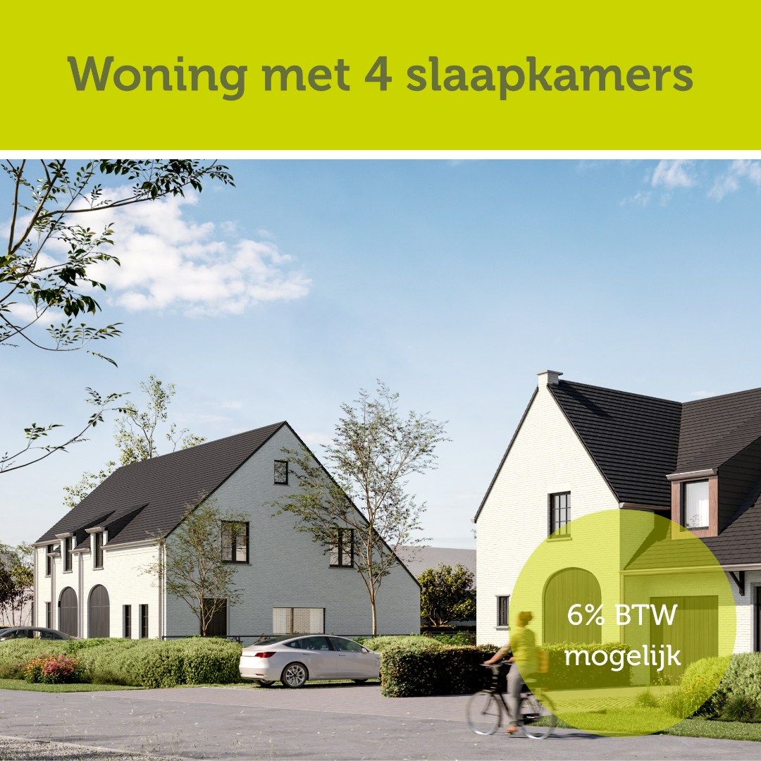 Nieuwbouwwoning met 3 slaapkamers (4 mogelijk) met landelijk uitzicht  foto 16