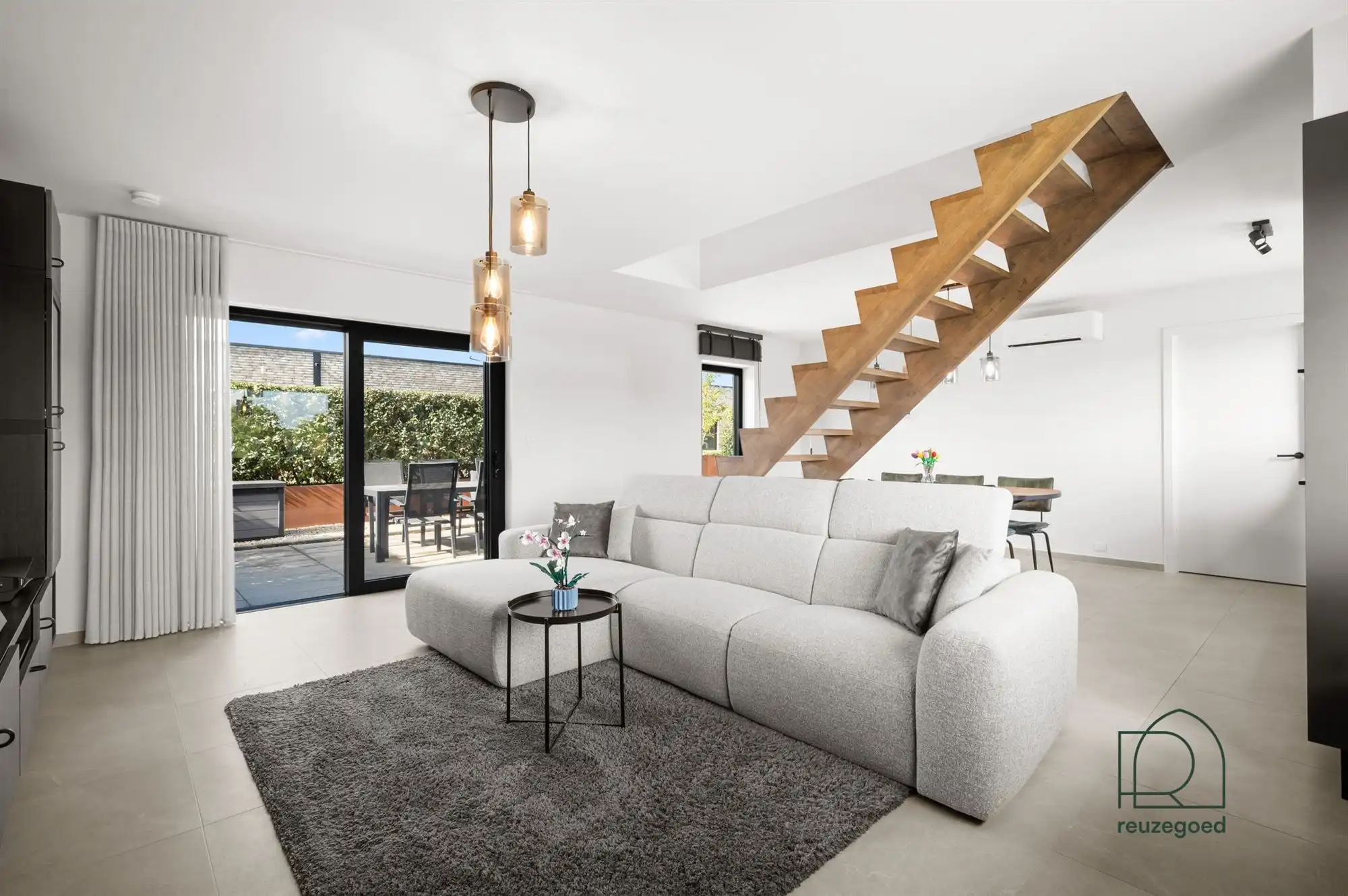 Uniek duplexappartement (3 slpk) met huisgevoel, groene daktuin en zicht op de velden in Kortessem foto 7