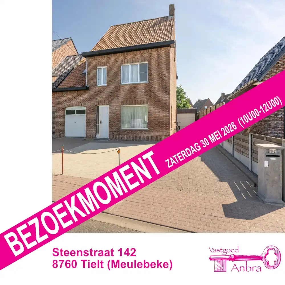 Hoofdfoto van de publicatie: Steenstraat 142 - 8760 Tielt (Meulebeke)