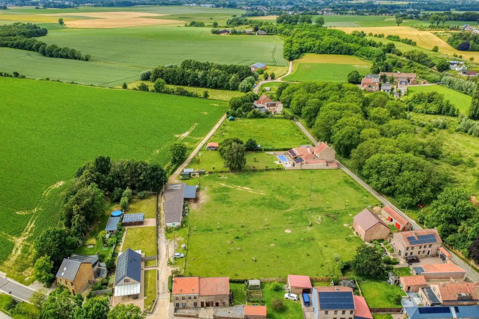 Uniek gelegen perceel bouwgrond voor open bebouwing - 13a 76ca foto 4