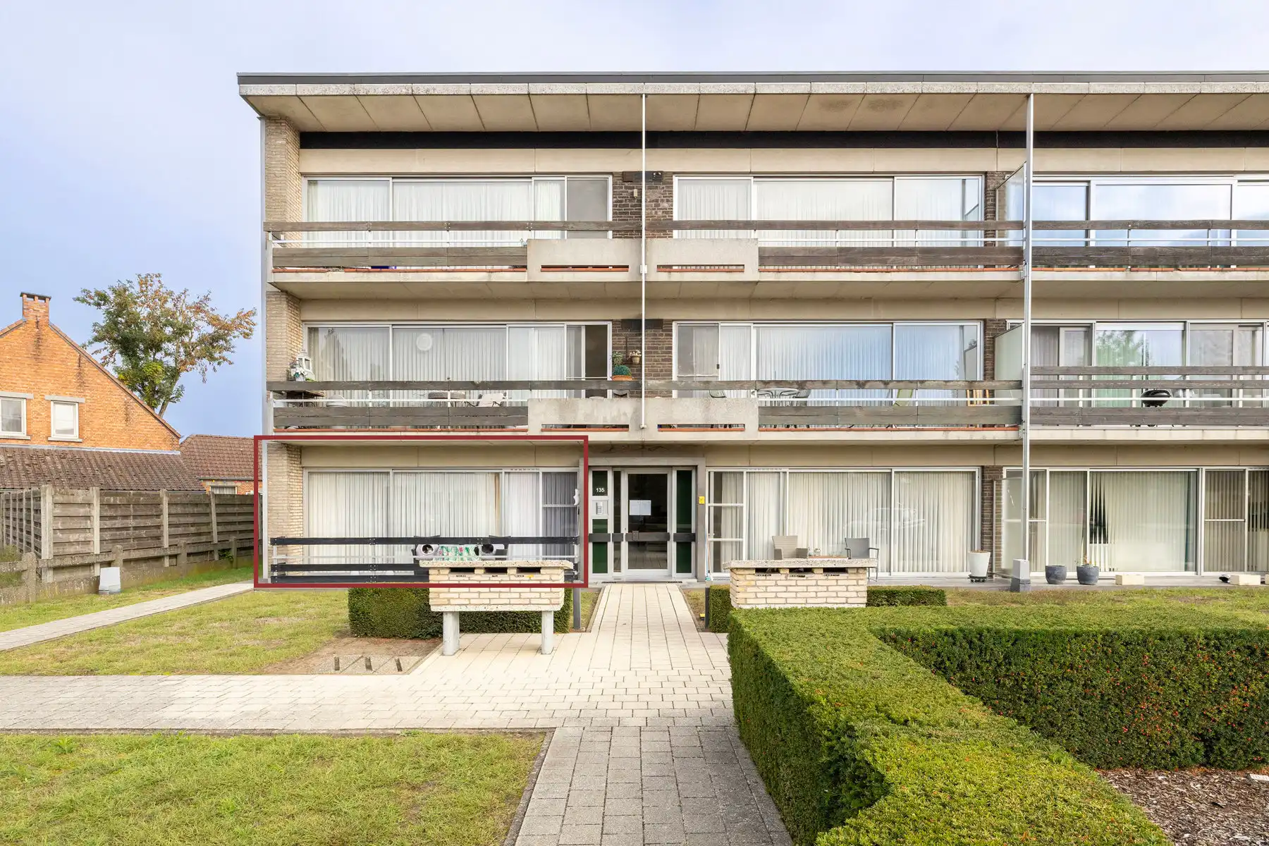 GLV app met 2 slpk, bureau en garagebox foto 2