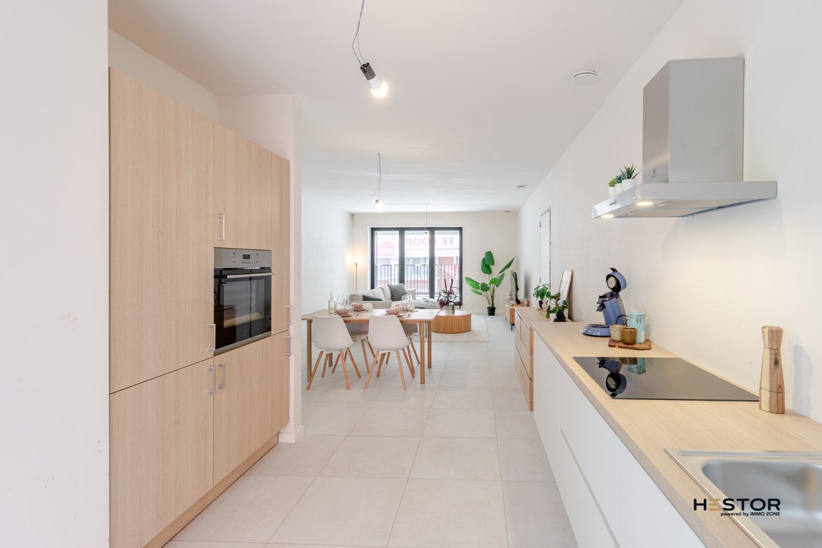 Ruim tweeslaapkamer appartement te centrum Temse foto {{pictureIndex}}