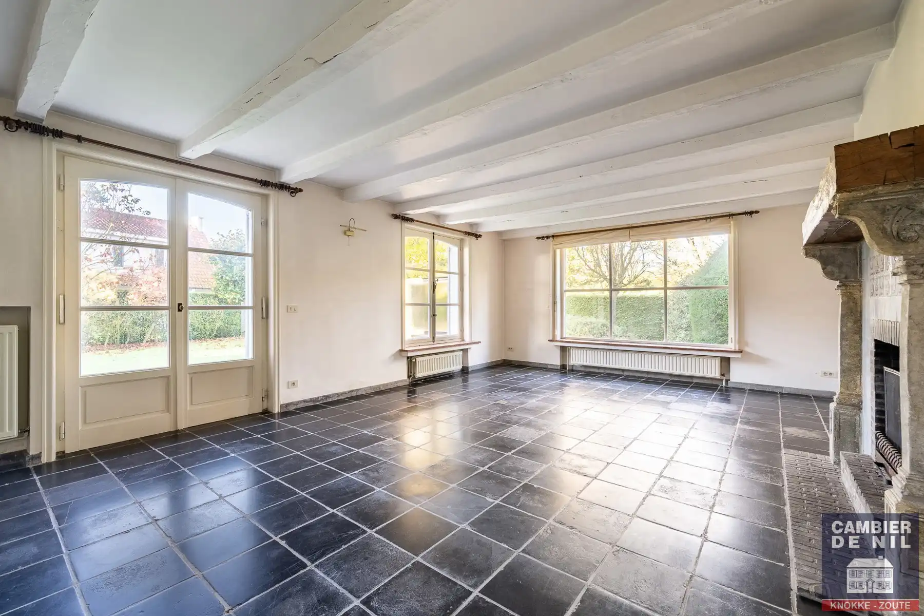 Charmante, ongemeubelde, vrijstaande villa in 2de lijn  in het zoute Zoute nabij de zee & tennis foto 4