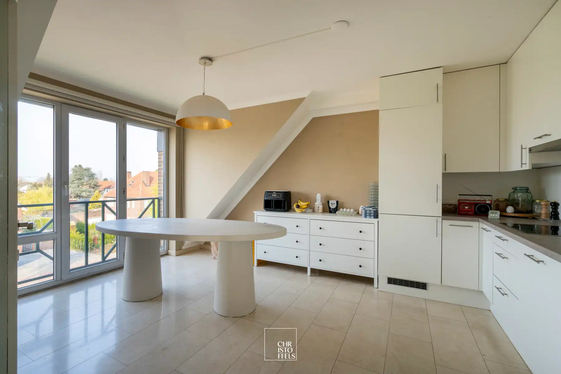 Ruim appartement (134m²) met 2 slaapkamers in Rekem foto 4