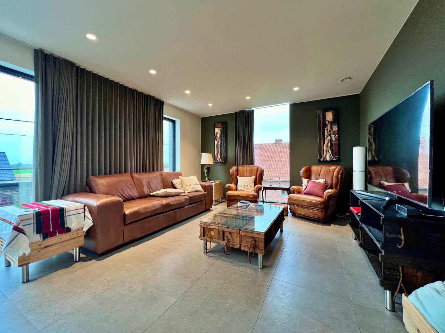 Te huur: moderne woning met panoramisch uitzicht in Deinze (Meigem) foto 4