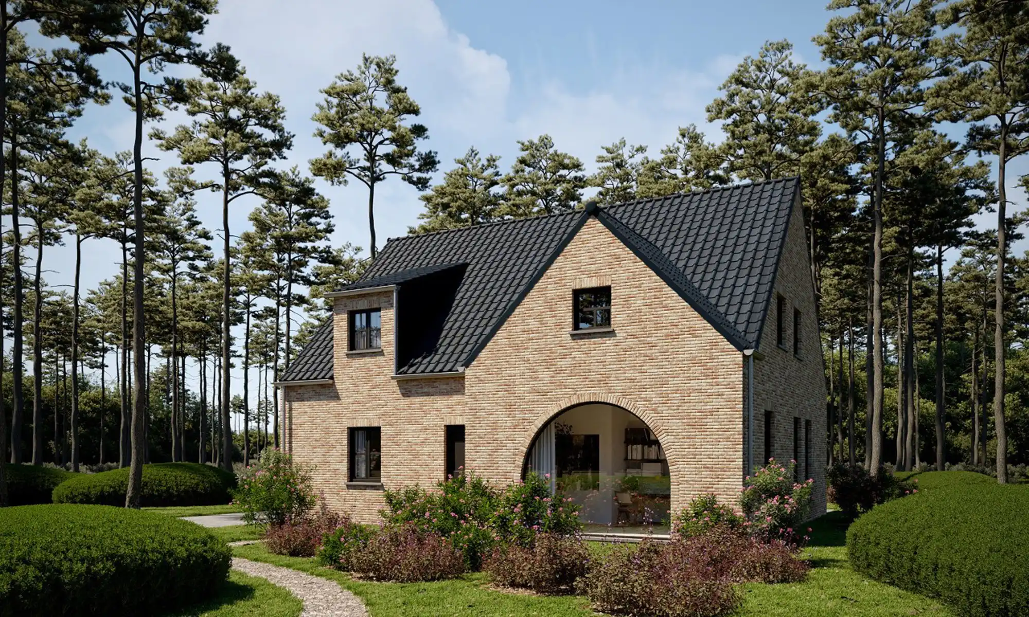 5 vrijstaande woningen in Grimbergen foto {{pictureIndex}}