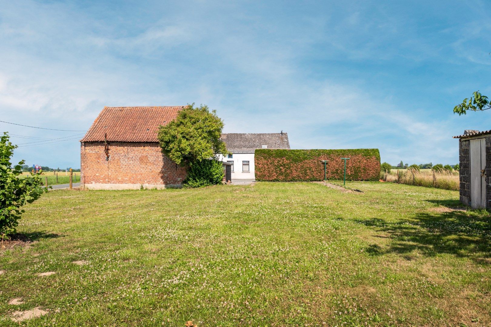 Te renoveren woning met 3 slaapkamers, loods en weide op 59a in het groene Pepingen foto 18